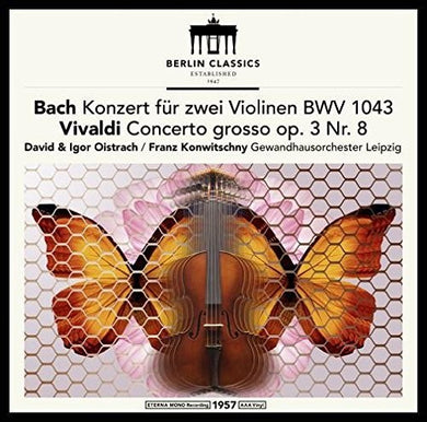 Bach, J.S. / Franck / Oistrach / Konwitschny: Bach & Vivaldi: Violin Concertos (Vinyl LP)