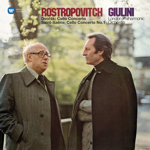 Mstislav Rostropovich: Cello Concerto & Saint-Saens / Cello Concerto No 1 (Vinyl LP)