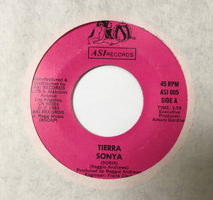 Tierra: Sonya / Body Heat (7-Inch Single)