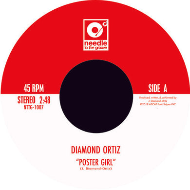 Diamond Ortiz: Poster Girl / In The Cut Like Whaat (7-Inch Single)