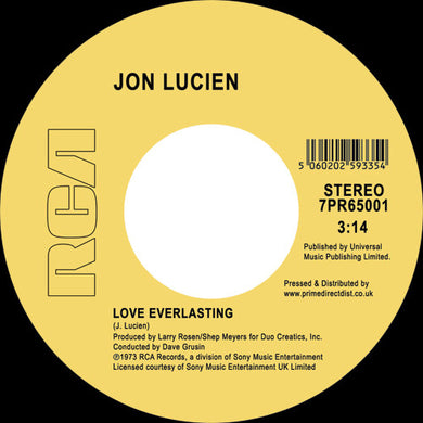 Lucien, Jon: Lady Love / Love Everlasting (7-Inch Single)