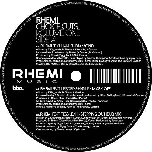 Rhemi: Choice Cuts Vol 1 (12-Inch Single)