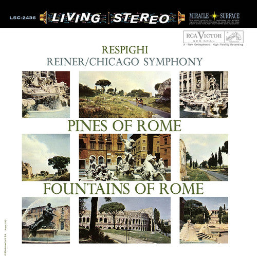 Fritz Reiner: Respighi: Pines of Rome & Fountains of Rome (Vinyl LP)