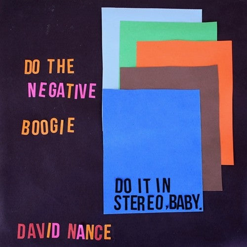 Nance, David: Negative Boogie (Vinyl LP)