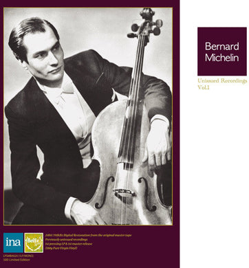 Michelin, Bernard: Unissued Recordings 1 (Vinyl LP)