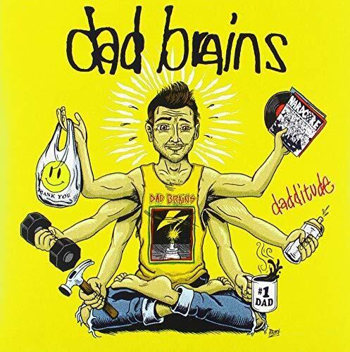 Dad Brains: Dadditude (Red Vinyl) (7-Inch Single)