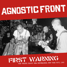 Agnostic Front: First Warning (Vinyl LP)
