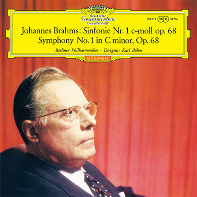 Bohm, Karl /Berliner Philharmoniker: Brahms: Symphony No. 1 In C Minor Op. 68 (Vinyl LP)