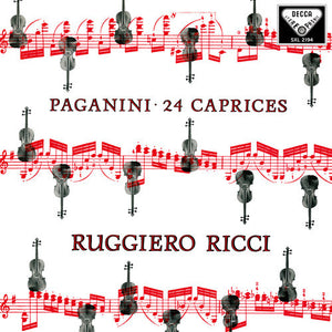 Ricci, Ruggiero: Paganini: 24 Caprices Op. 1 (Vinyl LP)