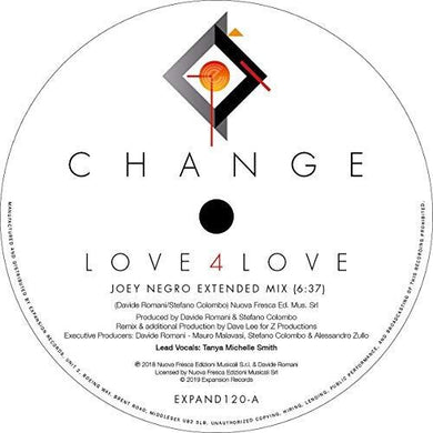 Change: Love 4 Love (Joey Negro Extended Mix) (12-Inch Single)