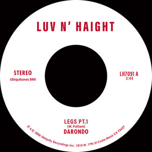 Darondo: Legs Pt. 1 / Let My People Go (7-Inch Single)