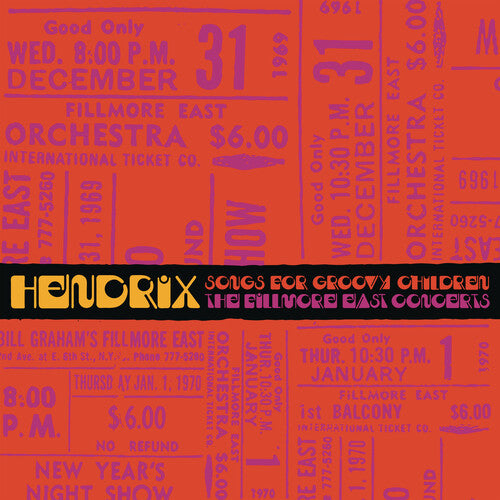Hendrix, Jimi: Songs For Groovy Children: The Fillmore East Concerts (Vinyl LP)