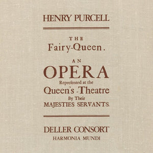 Purcell / Deller, Alfred: Purcell: The Fairy Queen (Vinyl LP)