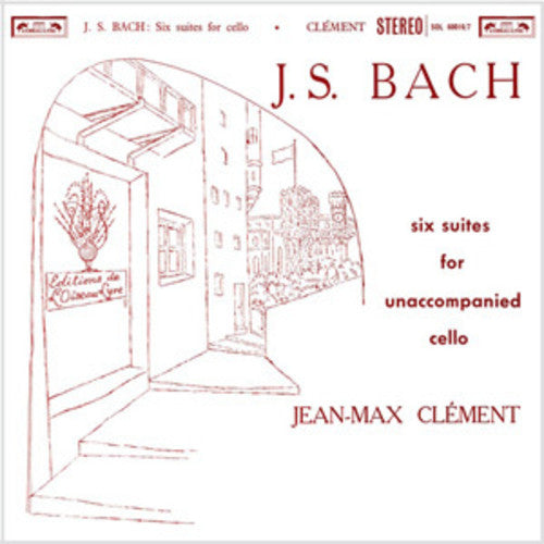 Clement, Jean-Max: Bach Six Suites For Unaccompanied Cello (Vinyl LP)
