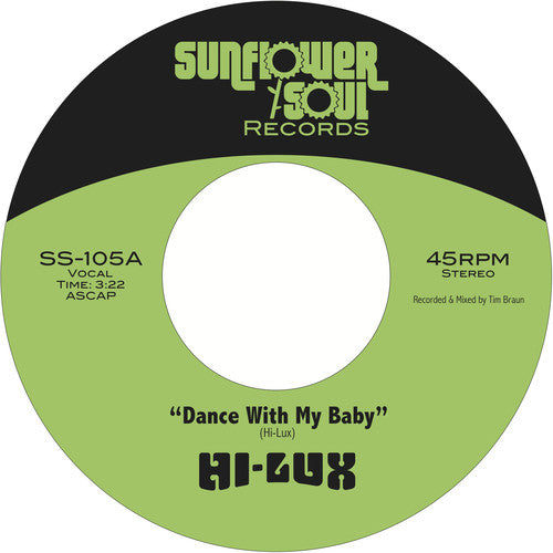 Hi-Lux: Dance With My Baby B/w Don't Blame Me (7-Inch Single)