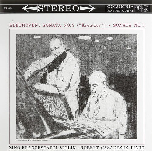 Beethoven / Francescatti / Casadesus: Sonata No. 9 (Kreutzer) / Sonata No. 1 (Vinyl LP)