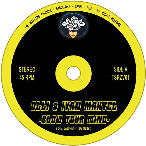 Olli & Ivan Makvel: Blow Your Mind / Virgin Lion (7-Inch Single)