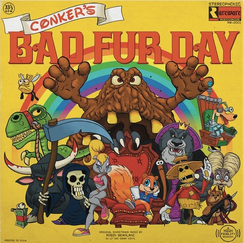Robin Beanland: Conkers Bad Fur Day (Original Soundtrack) (Vinyl LP)