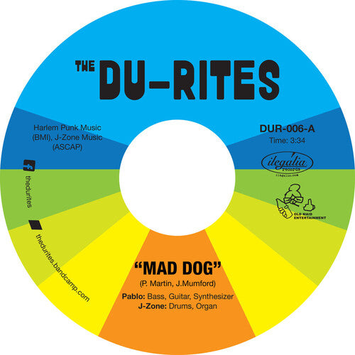 Du-Rites (J-Zone & Pablo Martin): Mad Dog / Cheap Cologne (7-Inch Single)
