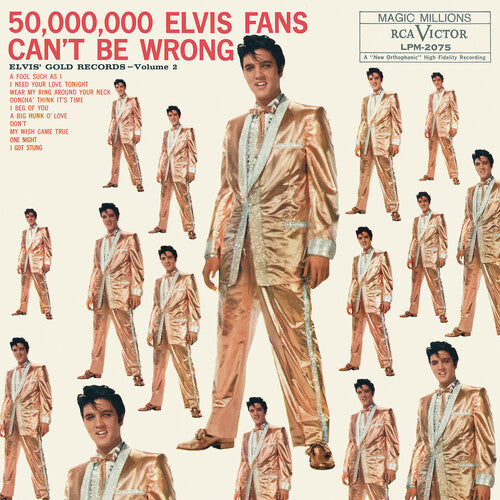 Presley, Elvis: 50,000,000 Elvis Fans Can't Be Wrong: Elvis' Gold Records Volume 2 (Vinyl LP)