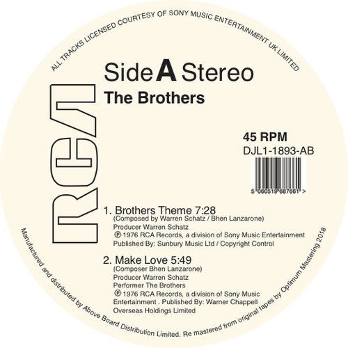 Brothers: Brothers Theme (12-Inch Single)