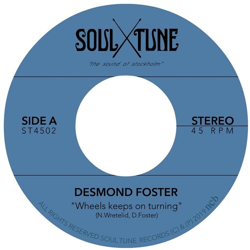 Foster, Desmond: Wheels Keeps on Turning / Attitude (7-Inch Single)