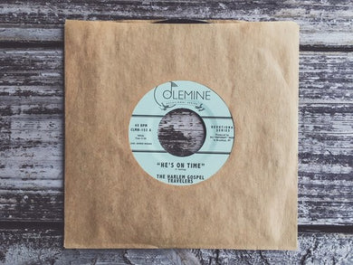 Harlem Gospel Travelers: He's On Time / Wash Me, Lord (7-Inch Single)