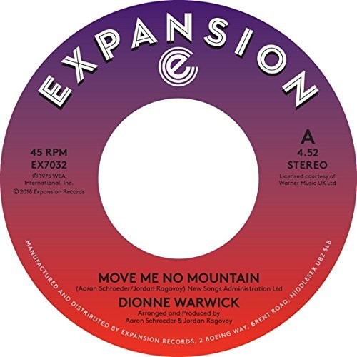 Warwick, Dionne: Move Me No Mountain / (I'm) Just Being Myself (7-Inch Single)
