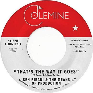 Pirani, Ben: That's The Way It Goes (7-Inch Single)