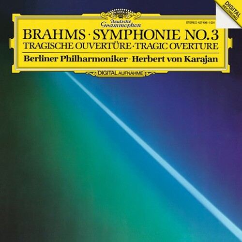 Karajan, Herbert Von / Berlin Philharmonic: Symphony No. 3, Tragic Overture (Vinyl LP)