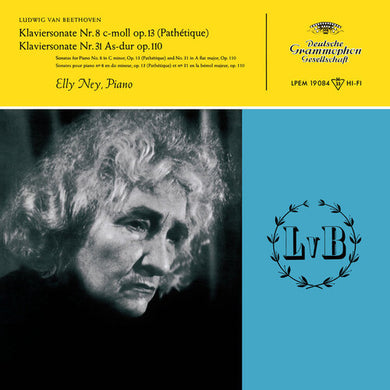 Ney, Elly: Beethoven Piano Sonatas Nos. 8, 14, 23, 31 (Vinyl LP)