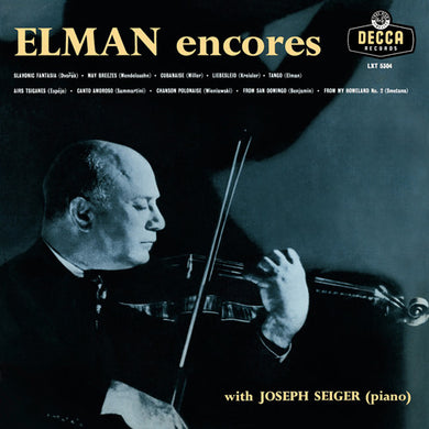 Elman, Mischa: Encores (Vinyl LP)