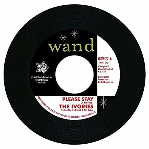 Ivories: Please Stay / I'm In A Groove (7-Inch Single)