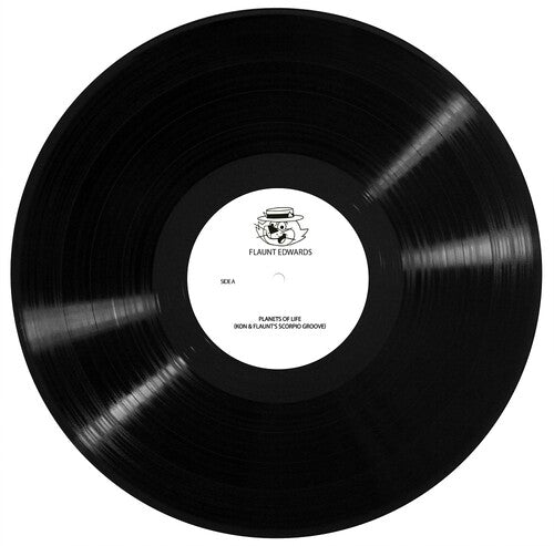 Flaunt Edwards: Planets Of Life (Kon & Flaunt's Scorpio Groove) / Groove Game (Flaunt Edwards Edit) & Overweight (J.Rocc Edit) (12-Inch Single)