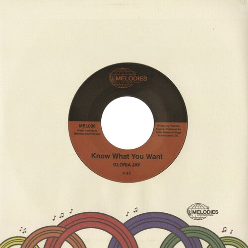 Jay, Gloria: Know What You Want / I'm Gonna Make It (7-Inch Single)