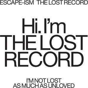 Escape-Ism: Lost Record (Vinyl LP)