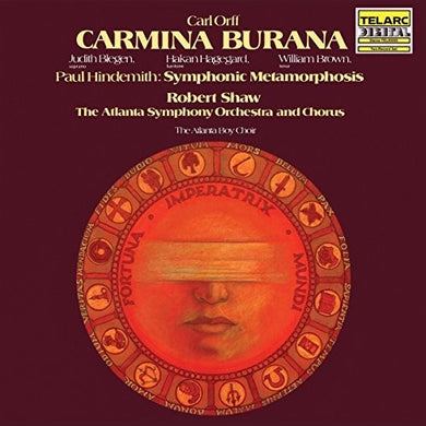 Orff / Shaw, Robert / Atlanta Symphony Orchestra: Carmina Burana (Vinyl LP)