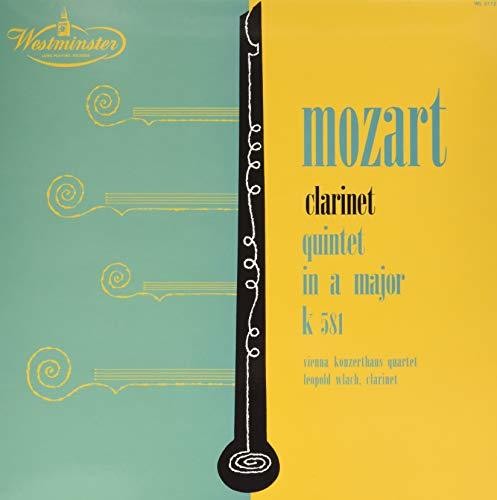 Wlach, Leopold: Mozart Clarinet Quintet In A Major (Vinyl LP)