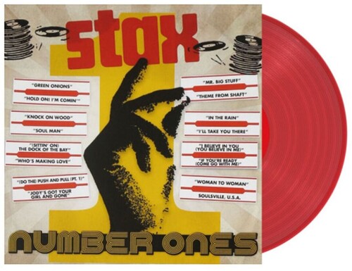 Various Artists: Stax Number Ones (Transparent Red Vinyl) (Vinyl LP)