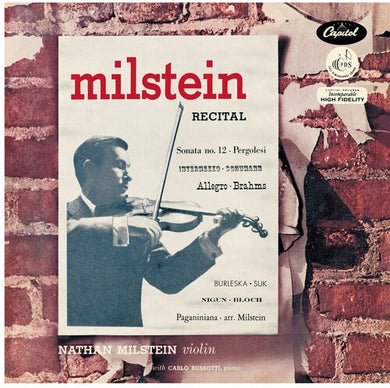 Milstein, Nathan: A Nathan Milstein Recital (Vinyl LP)