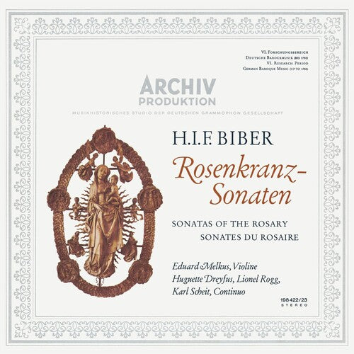 Melkus, Eduard: Sonatas Of The Rosary (H.I.F. Biber) (Vinyl LP)