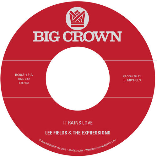 Fields, Lee & Expressions: It Rains Love / Will I Get Off Easy (7-Inch Single)