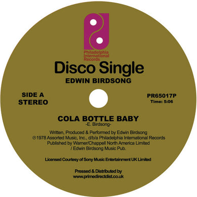 Birdsong, Edwin: Cola Bottle Baby / Freaky Deaky Sities (12-Inch Single)