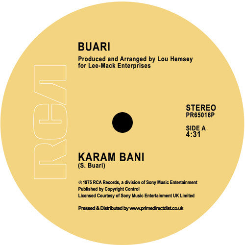 Buari: Karam Bani / Ye Koaba (12-Inch Single)