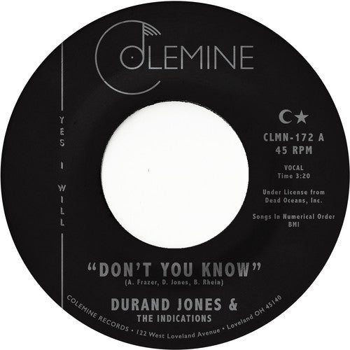 Durand Jones & the Indications: Don't You Know (7-Inch Single)