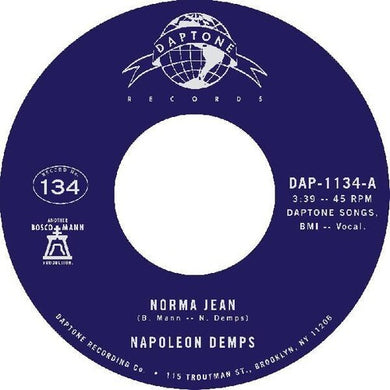 Demps, Napoleon: Norma Jean / Norma Jean (Insturmental) (7-Inch Single)