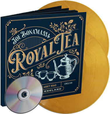 Bonamassa, Joe: Royal Tea [Artbook With Gold Vinyl & Bonus CD] (Vinyl LP)