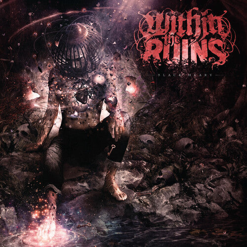 Within the Ruins: Black Heart (Opaque Apple Red & Opaque Silver Vinyl) (Vinyl LP)