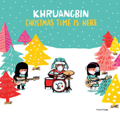 Khruangbin: Christmas Time Is Here / Christmas Time Is Here (Version Mary)' (IEX)  (Translucent Red Vinyl) (7-Inch Single)