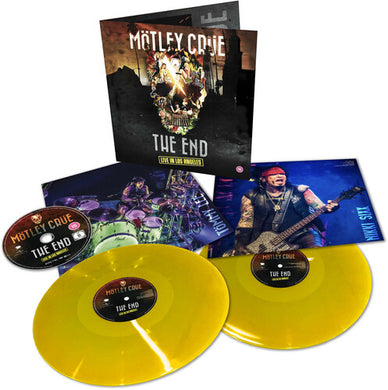 Motley Crue: The End: Live In Los Angeles (2LP+DVD) (Vinyl LP)